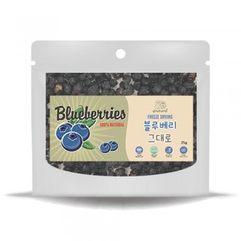 블루베리 그대로 동결건조 25g